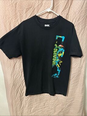 DGK Men’s T-shirt Black Large